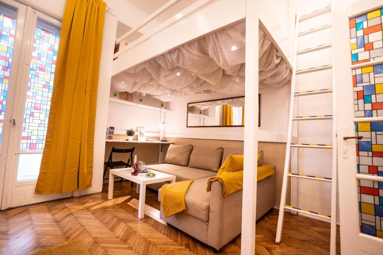 Cozy Studio Cismigiu Garden Lägenhet Bukarest Exteriör bild