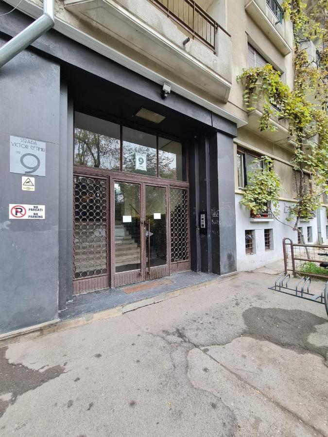 Cozy Studio Cismigiu Garden Lägenhet Bukarest Exteriör bild